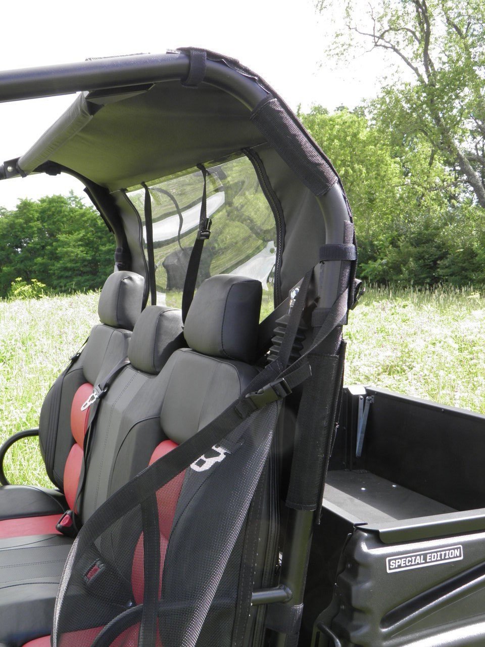 Mahindra XTV Soft Back Panel with Optional Zip Rear Window - 3 Star UTV