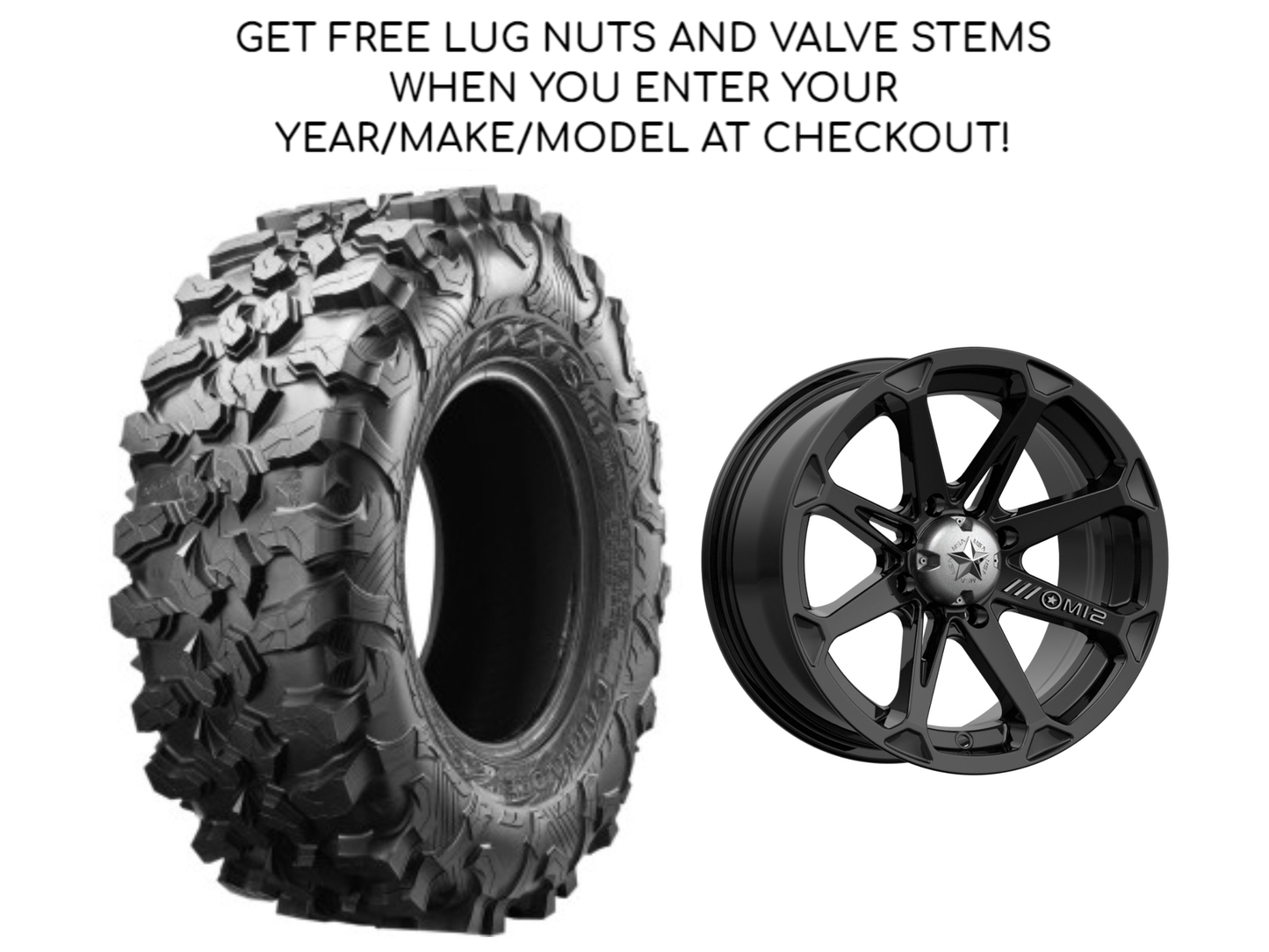 MAXXIS CARNIVORE | M12 | WHEEL AND TIRE KITS