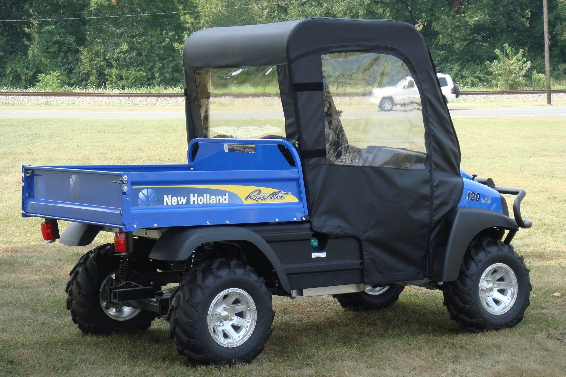 New Holland Rustler 120/125 - Full Cab for Hard Windshield with Color and Zip Window Options - 3 Star UTV