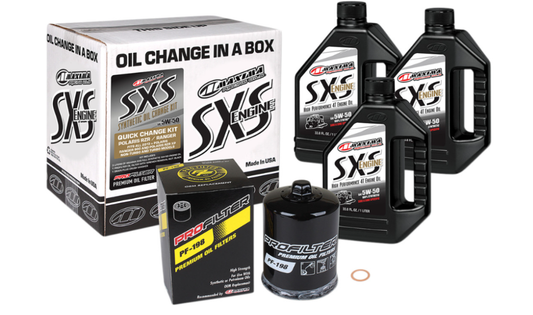 POLARIS SXS/UTV Synthetic Quick Oil Change Kit - 5W-50