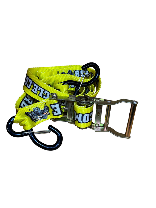 TEAM MSC | 2 Inch Ratchet Straps - With Soft Loop (one pair) - RACHET STRAP