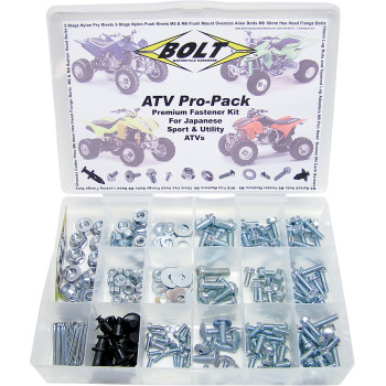 Atv Rear Rack Hardware Kit ATV/UTV PRO PACK HARDWARE KIT – TeamMSC