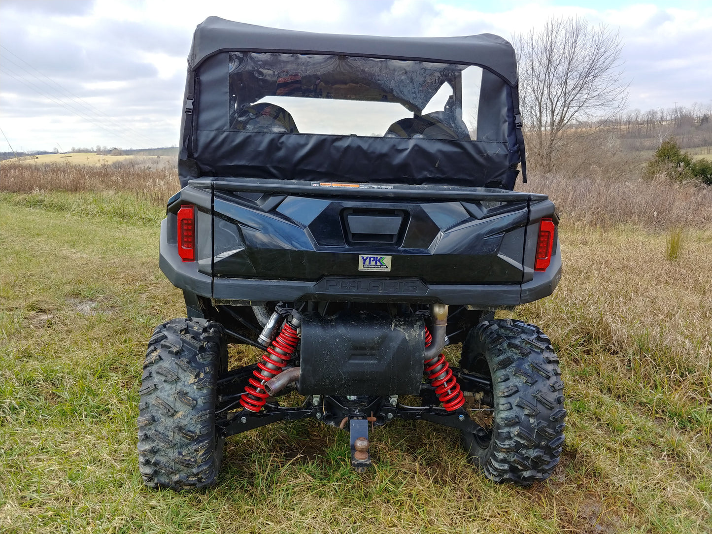 Polaris General Crew Rear Panel - 3 Star UTV