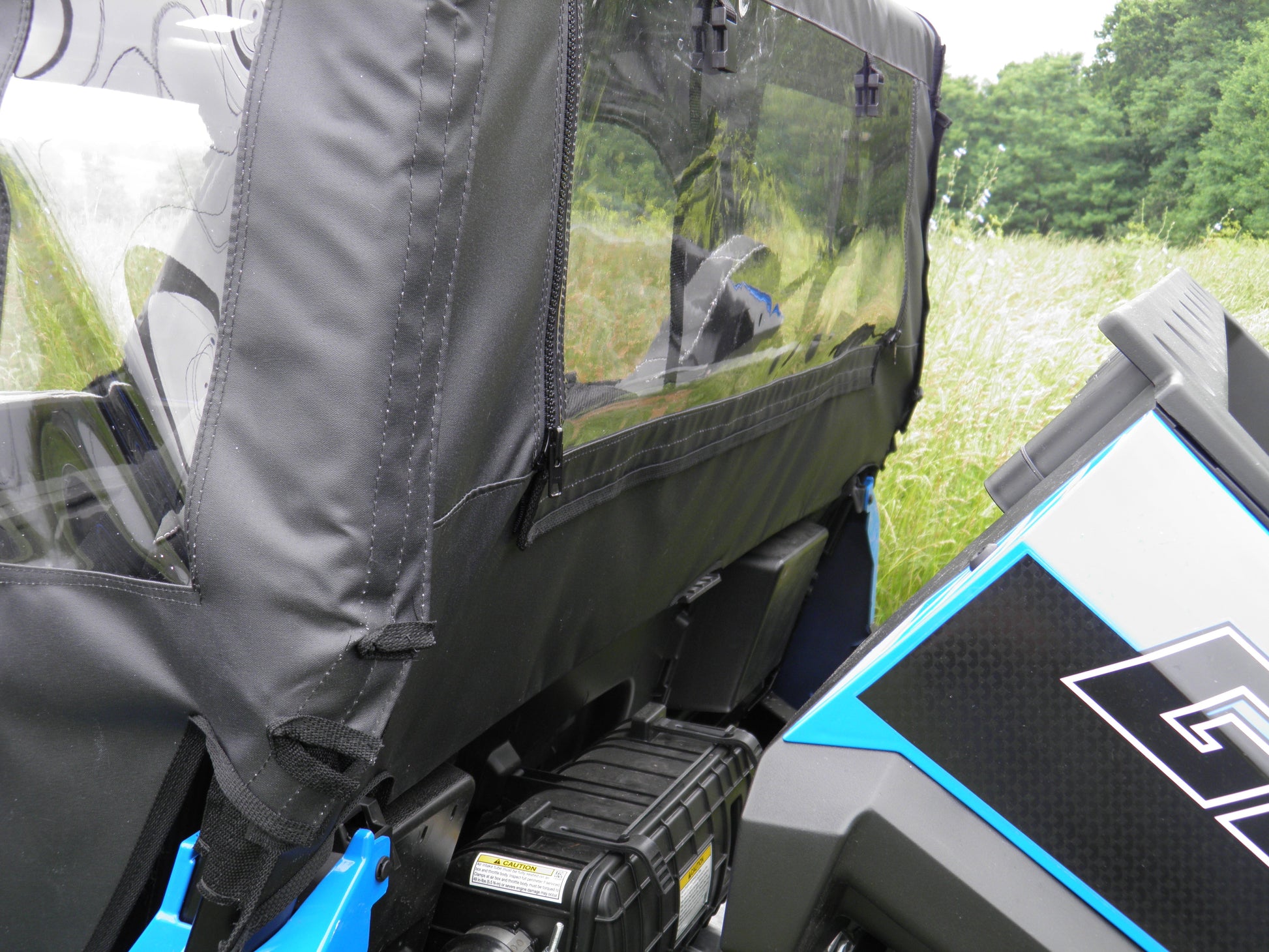 Polaris General Door-Rear Window Combo - 3 Star UTV