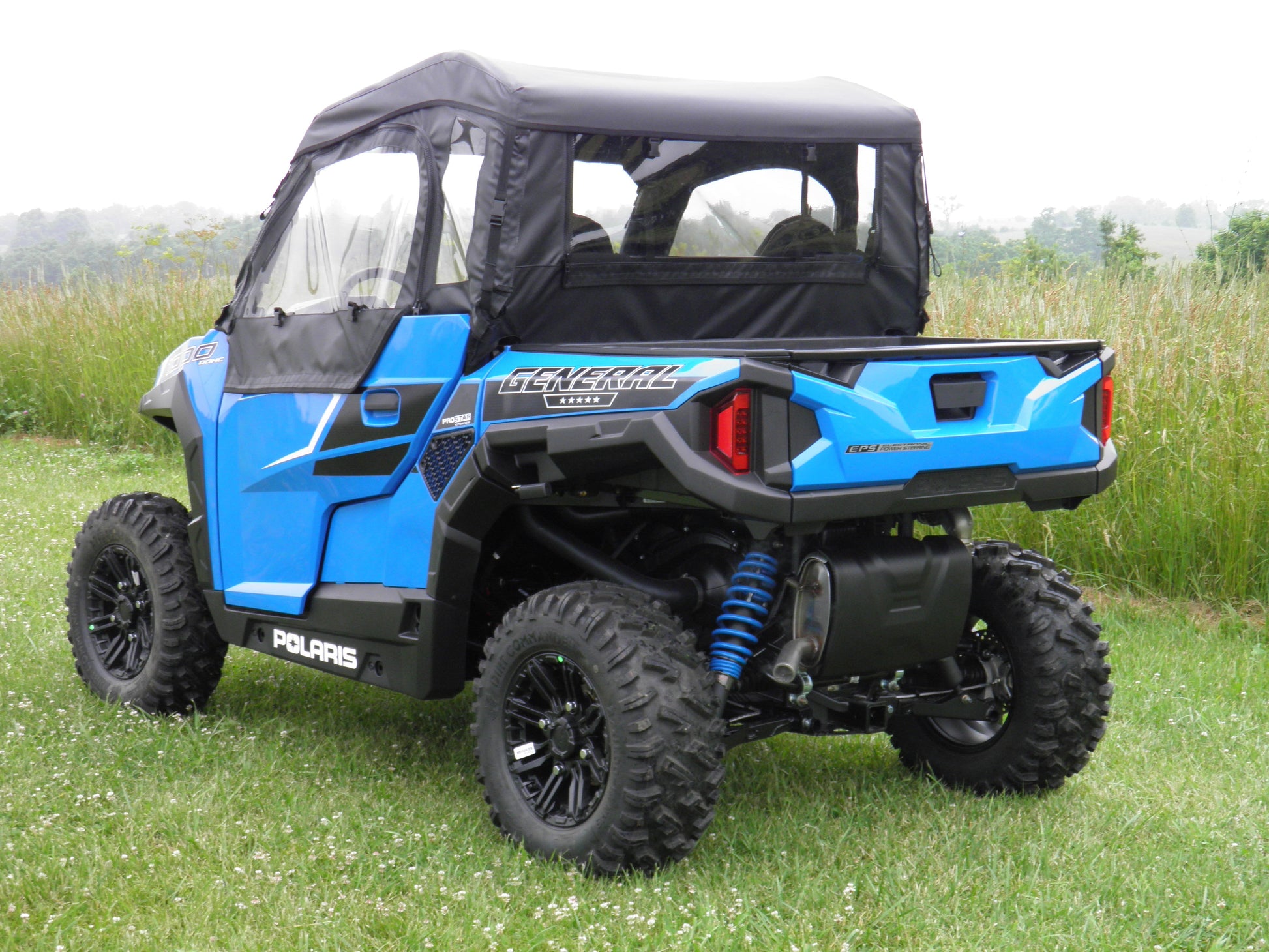 Polaris General Full Cab for Hard Windshield - 3 Star UTV