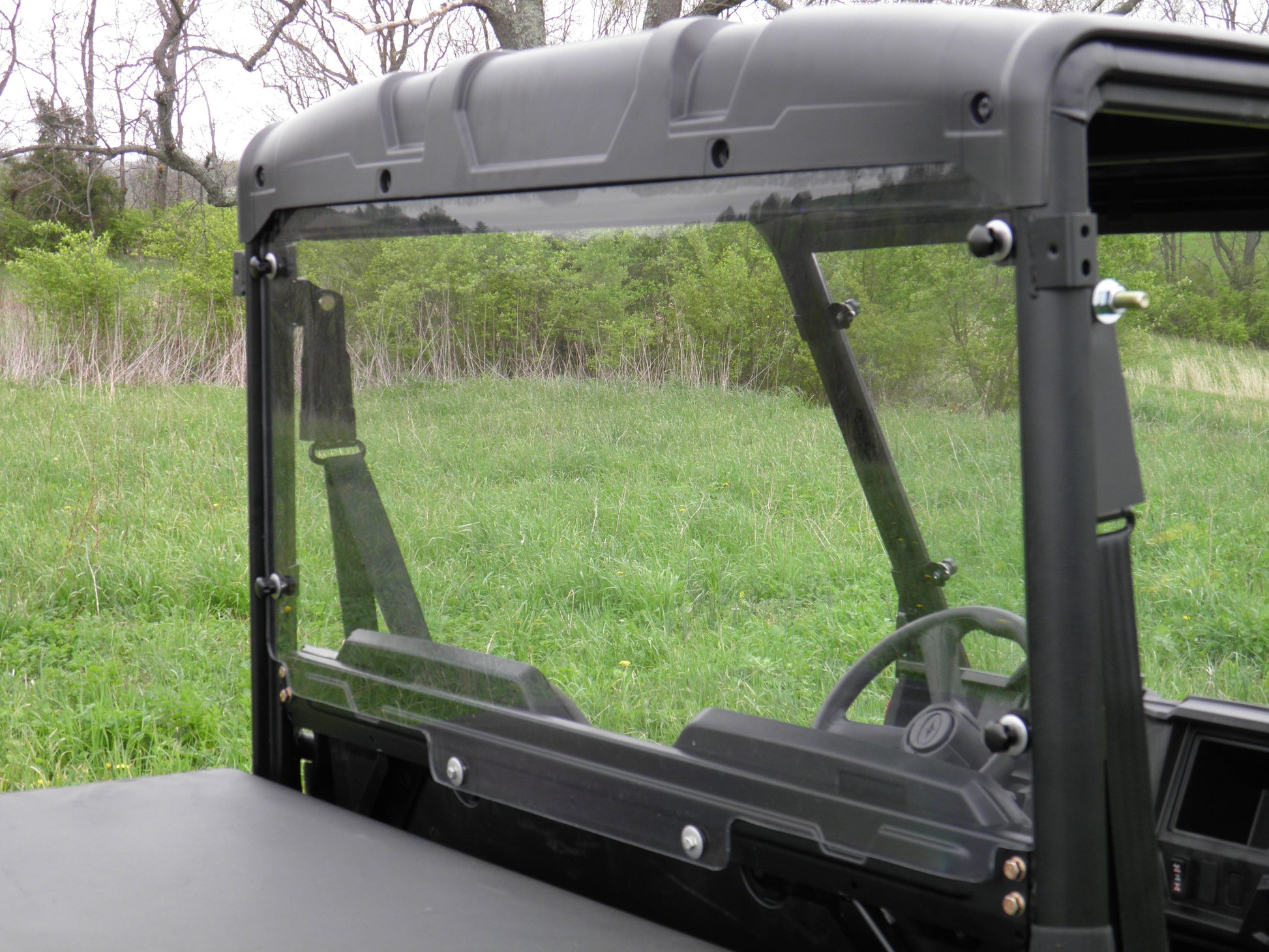 Polaris Mid-Size 570 Ranger 2-Seater - Lexan Back Panel w/Vent Option - 3 Star UTV