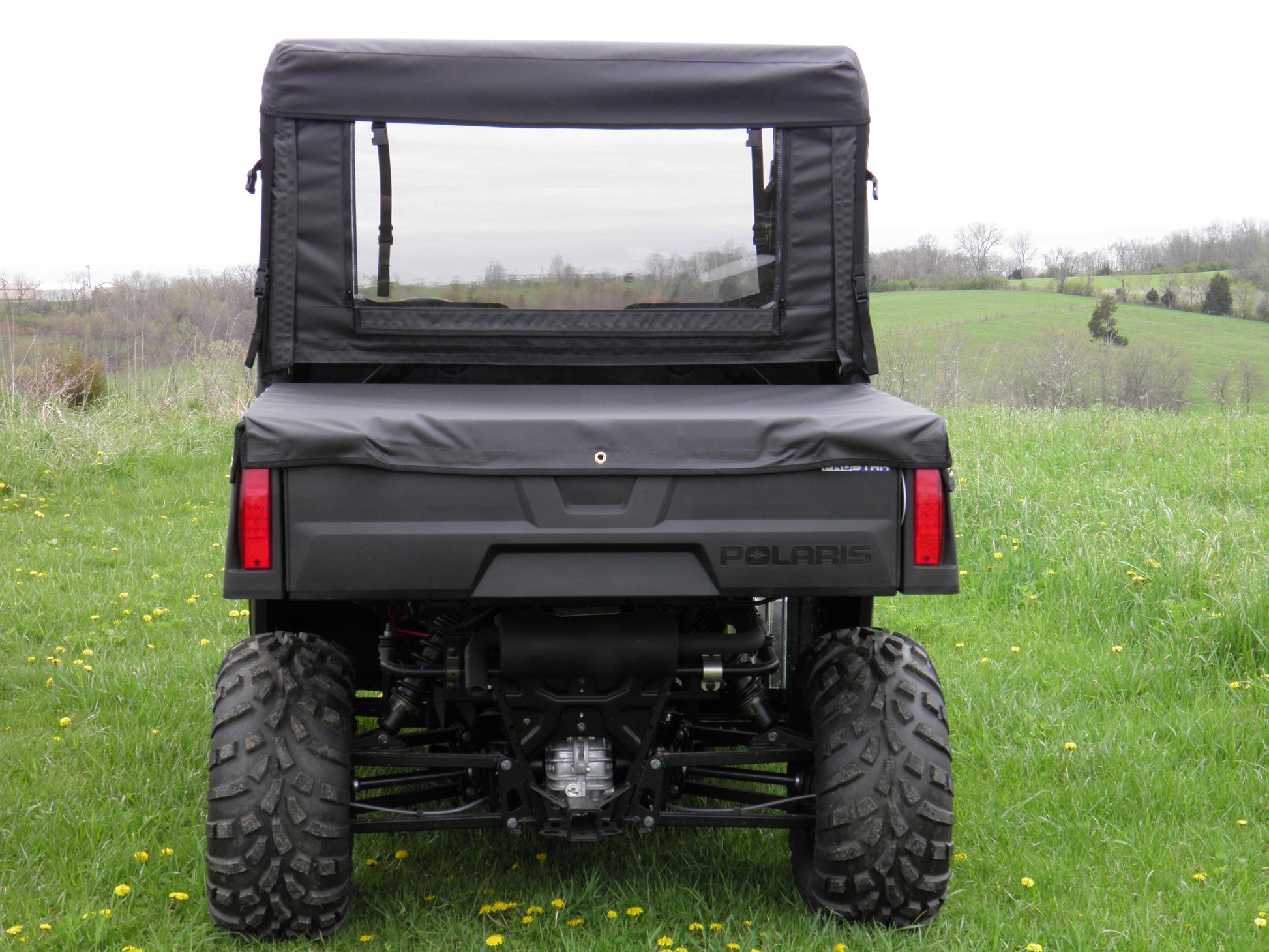 Polaris Mid-Size Ranger 2-Seater-Full Cab Enclosure with Vinyl Windshield - 3 Star UTV