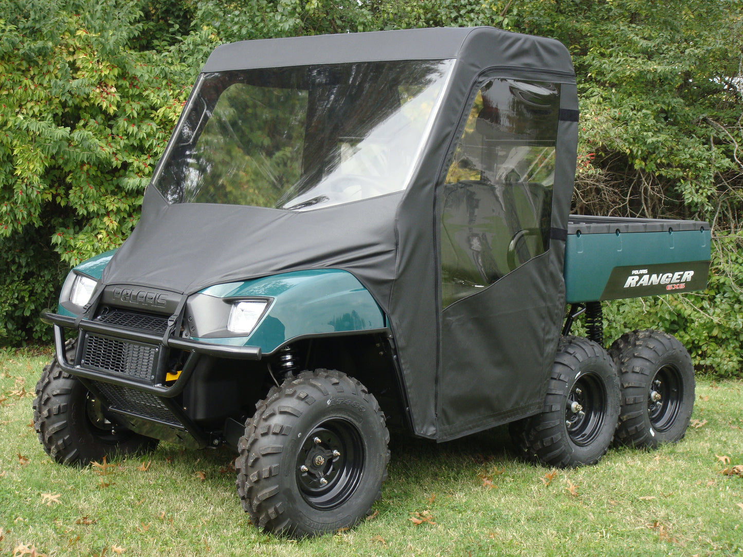 Polaris Ranger 2-Passenger 500-700 (2002-2008) Full Cab Enclosure with Vinyl Windshield - 3 Star UTV