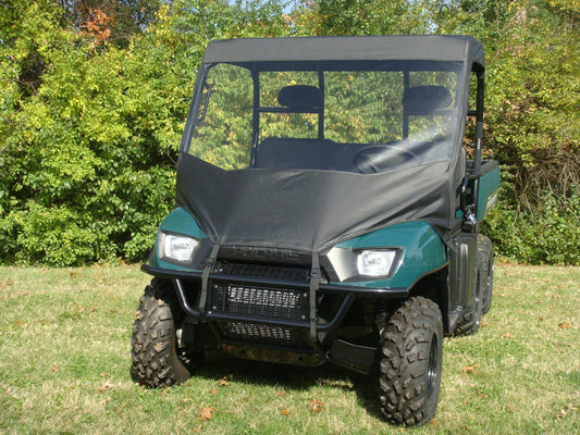 Polaris Ranger 2-Passenger 500-700 (2002-2008)-Vinyl Windshield Top Combo - 3 Star UTV