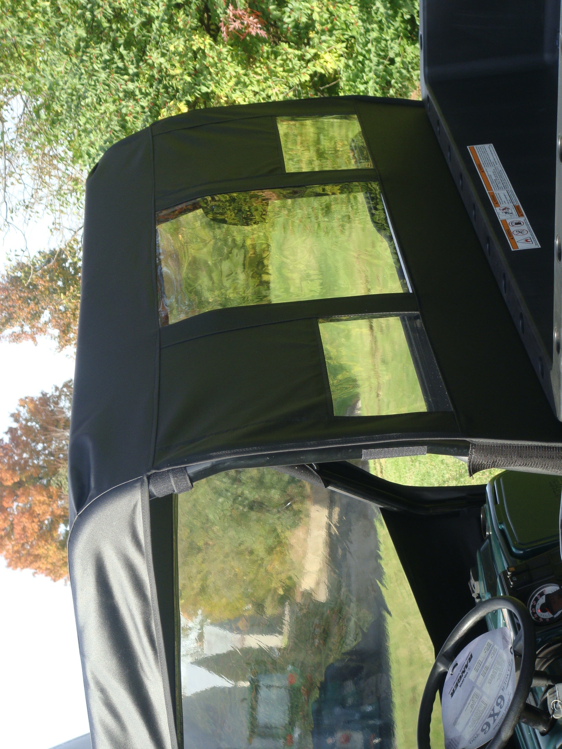 Polaris Ranger 2-Passenger 500-700 (2002-2008) Vinyl Windshield-Top-Rear Combo - 3 Star UTV