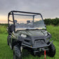 Polaris Ranger 570 3-Passenger-2 Pc Windshield w-Hard Coat, Clamp, and Vent Options - 3 Star UTV