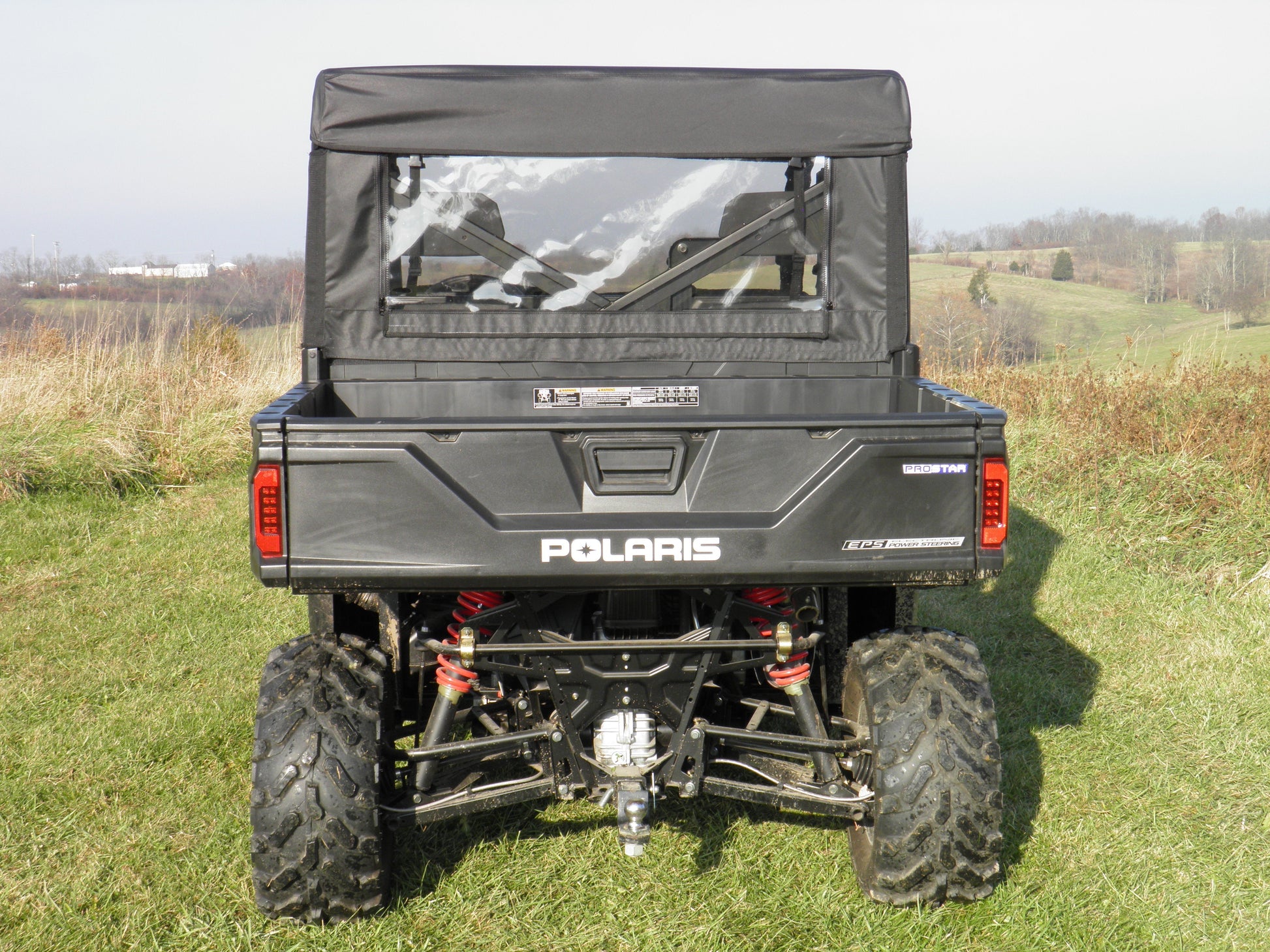 Polaris Ranger Crew 1000 - Full Cab Enclosure w/Vinyl Windshield - 3 Star UTV