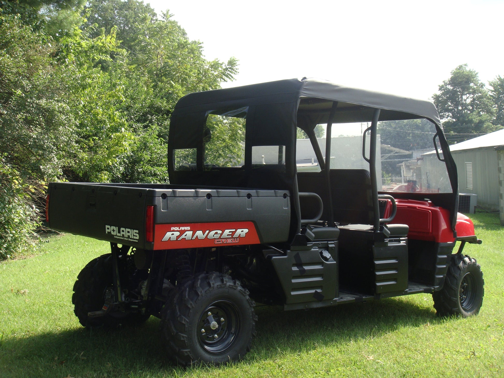 Polaris Ranger Crew 700 (2008-2009) Vinyl Windshield-Top-Rear Combo - 3 Star UTV