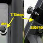 Polaris Ranger Crew 900 - 2 Pc Windshield with Vent, Clamp, and Hard Coat Options - 3 Star UTV
