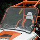 Polaris RZR 570-800-900 1-pc Scratch-Resistant Windshield with Clamp & Vent Options - 3 Star UTV