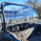 Polaris RZR 900 -1 Pc Lexan Back Panel w-Vent & Clamp Options - 3 Star UTV