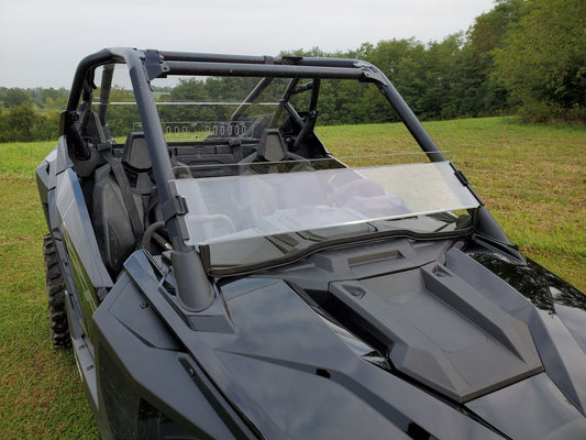 Polaris RZR Pro XP 4/Turbo R 4 - Scratch-Resistant Half Windshield - 3 Star UTV