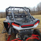 Polaris RZR XP 4 1000-XP 4 Turbo-1 Pc Lexan Back Panel w-Clamp and Vent Options - 3 Star UTV