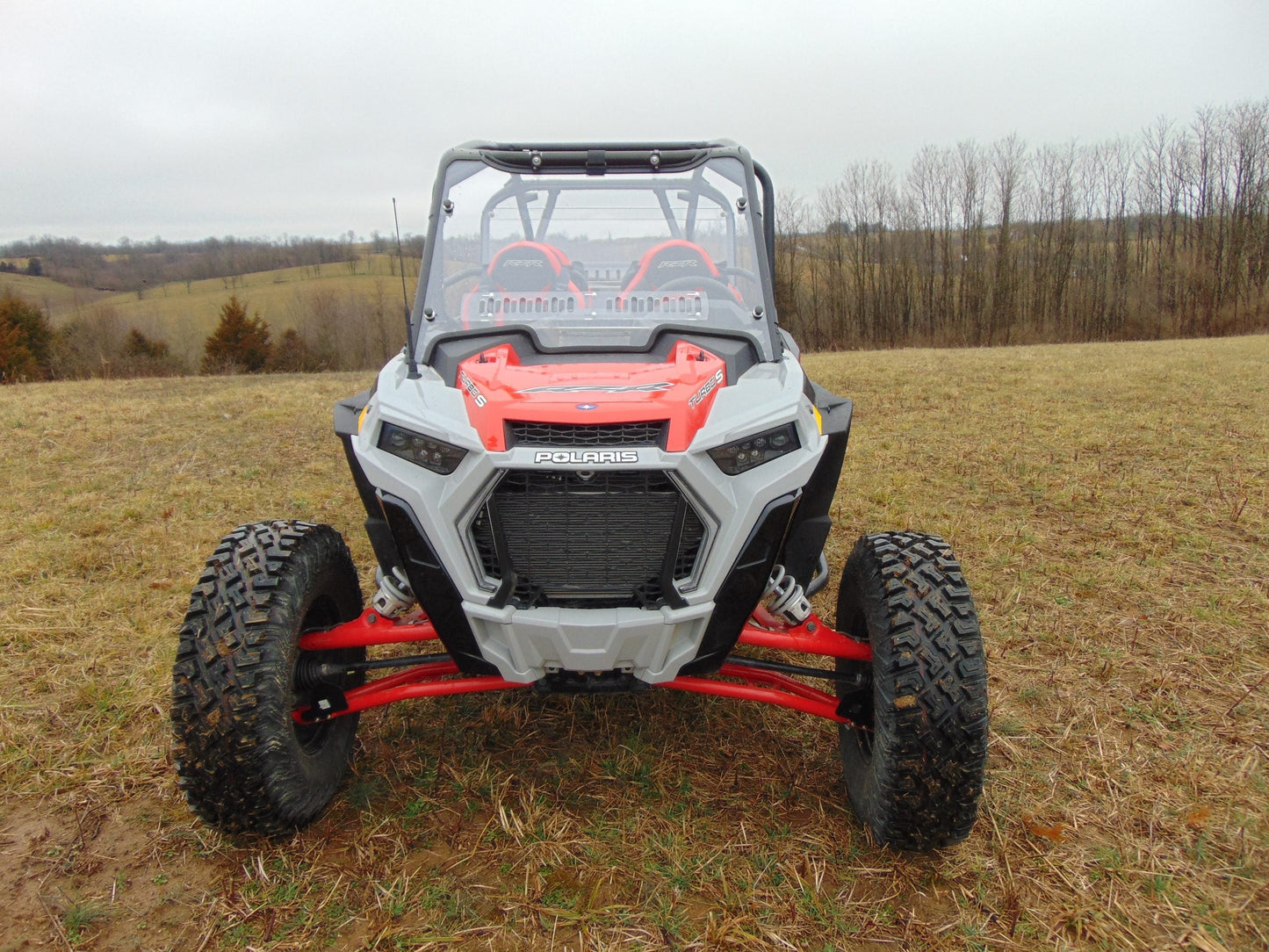 Polaris RZR XP 4 Turbo S 1-pc Windshield with Clamp & Vent Options - 3 Star UTV