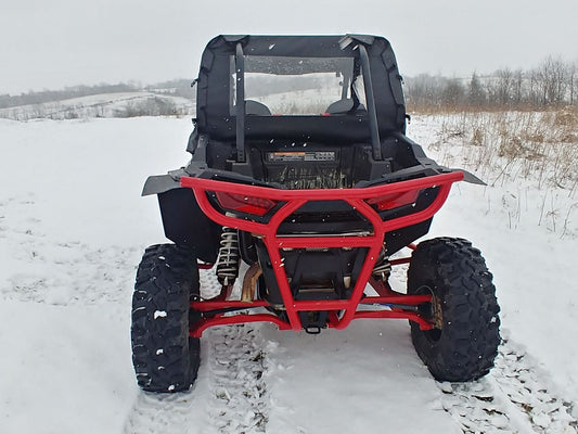 RZR 1000 Soft Back Panel with Optional Zip Windows - 3 Star UTV