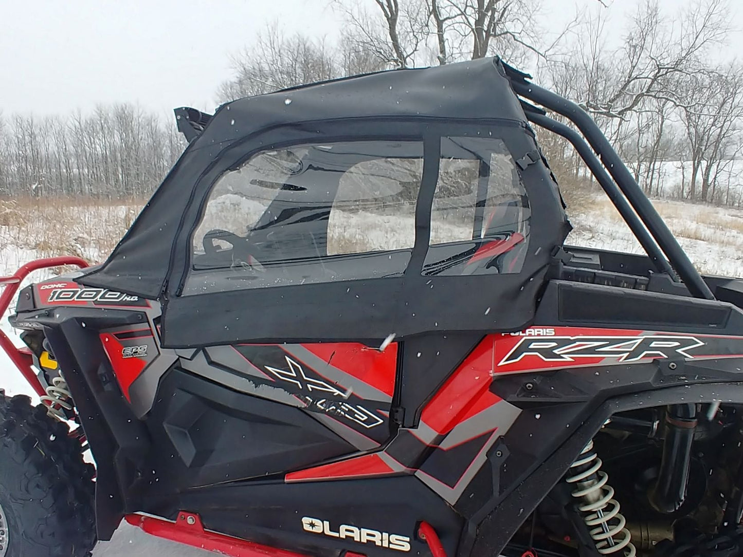 RZR 1000 Upper Doors-Rear Window Combo - 3 Star UTV