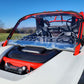 Segway Villain - 1 Pc Scratch-Resistant Windshield with Clamp & Vent Options - 3 Star UTV