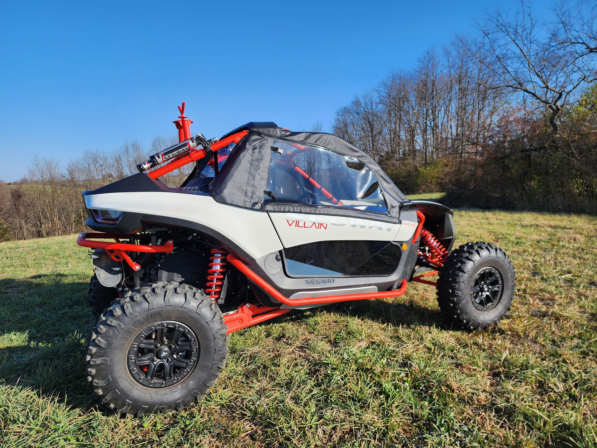 Segway Villain - Upper Soft Door/Rear Window Combo - 3 Star UTV