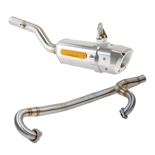 Outlander/Renegade G2 High flow stainless headers + Outlander G2 Single APX