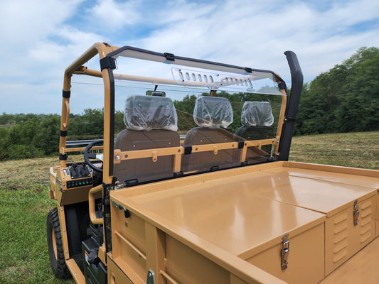 Tuatara - Lexan Back Panel w/Vent and Soft Lower Panel Options - 3 Star UTV