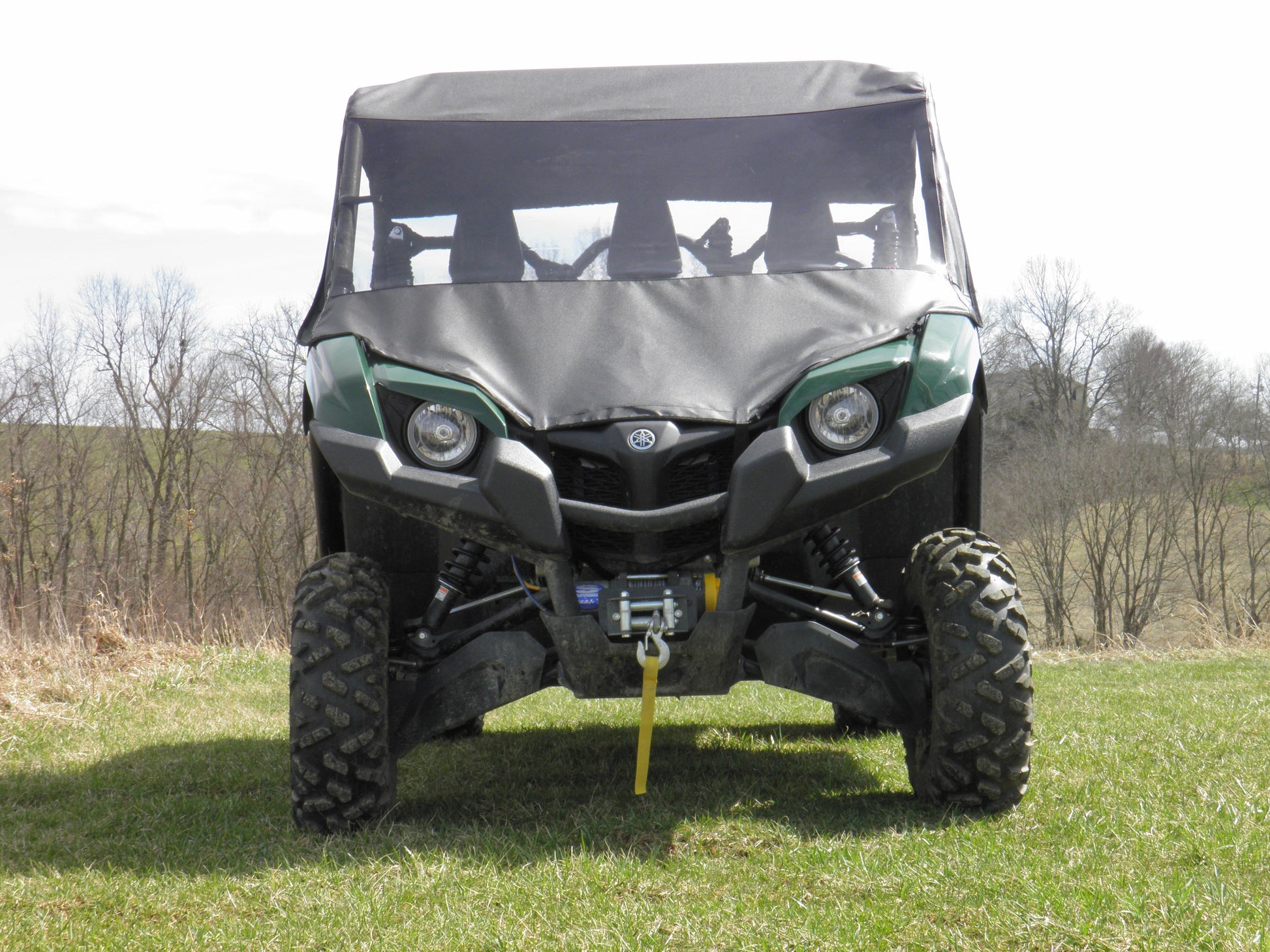 Yamaha Viking - Full Cab Enclosure with Vinyl Windshield - 3 Star UTV