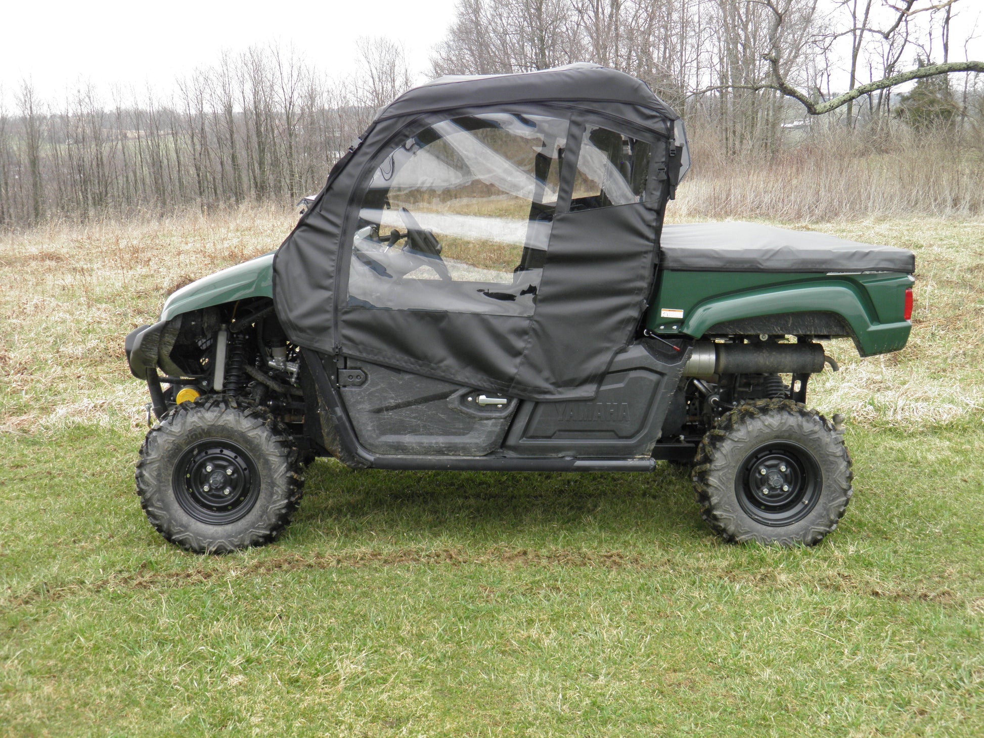 Yamaha Viking - Full Cab Enclosure with Vinyl Windshield - 3 Star UTV