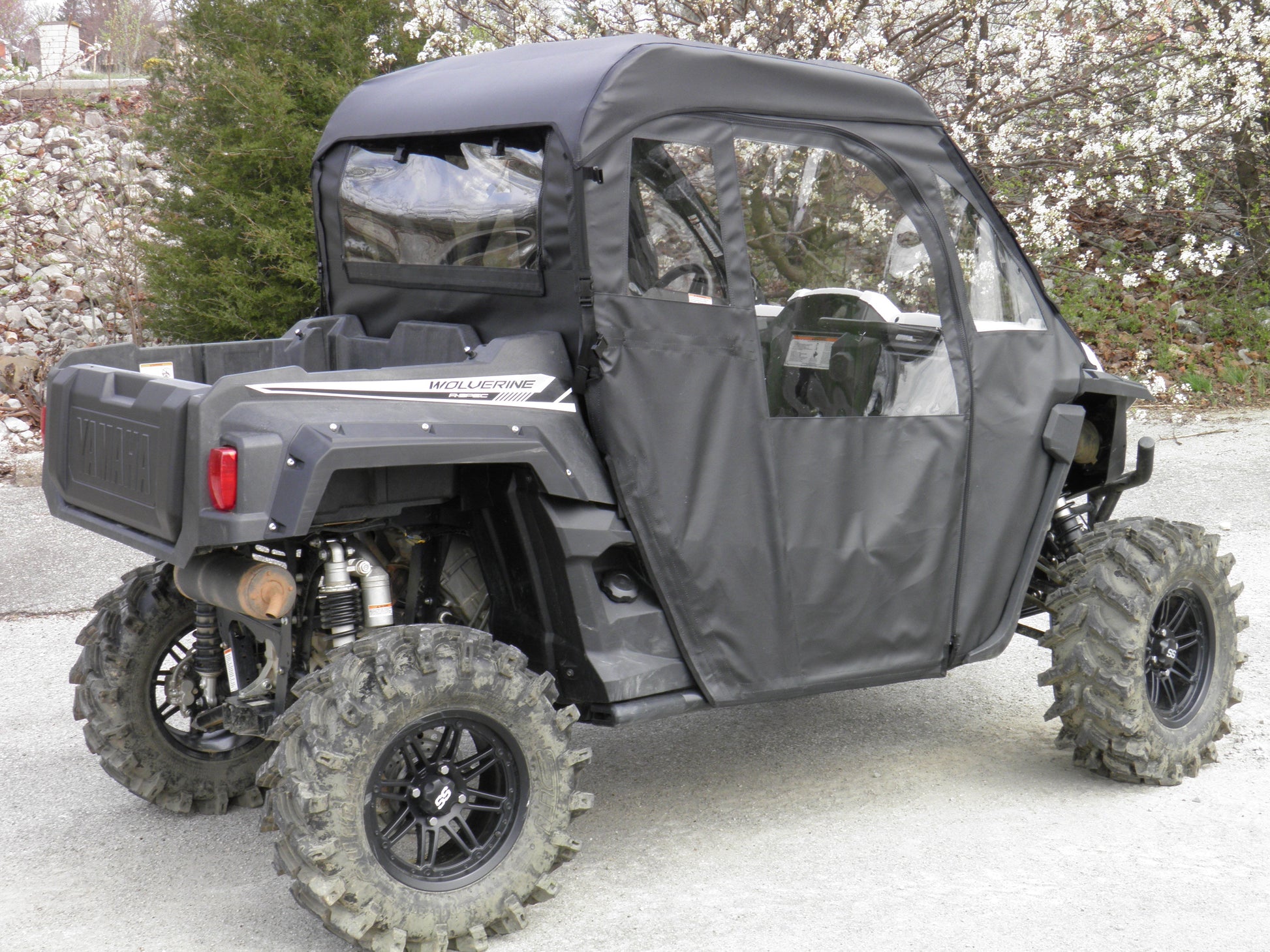 Yamaha Wolverine - Full Cab Enclosure for Hard Windshield (Full Doors) - 3 Star UTV