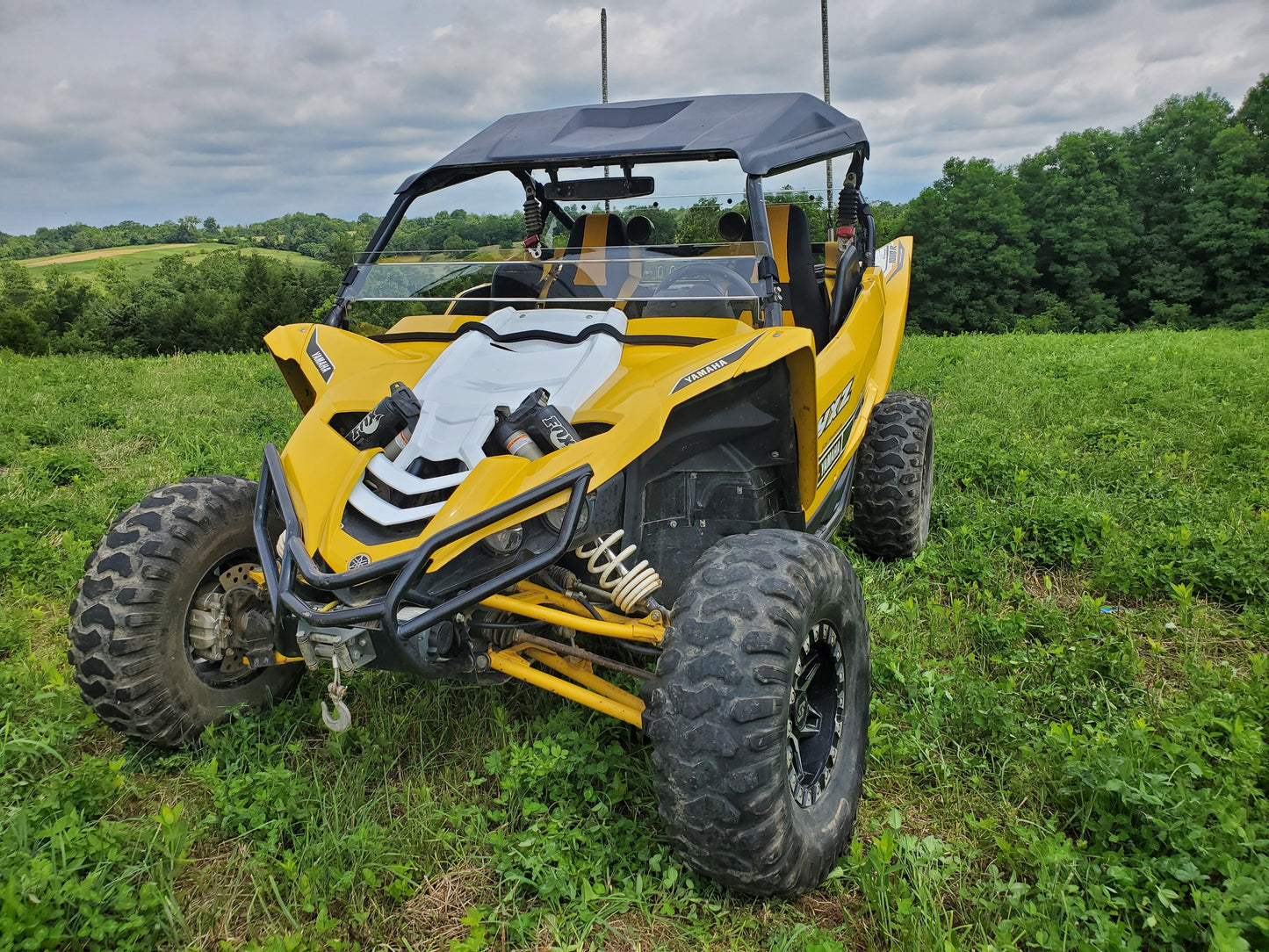 Yamaha YXZ - Half Windshield w/Scratch Resistant Option - 3 Star UTV